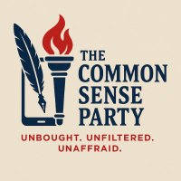 The Common Sense Party (@thecsparty25) 's Twitter Profile
