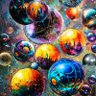 paintitbright's profile picture. Abstract painter and digi artist, Vet nurse-Holistic/Neuro-using cells taken w/lens of🔬mixed w🦠🌌🪐🌍🎨 pianos and polyhedrons. colon cancer 👊💙, 🛸 👽🪐UFOs