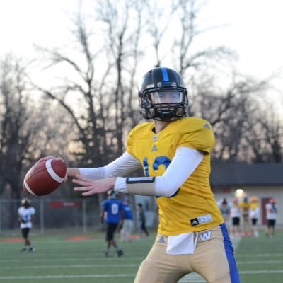 Parkerbooth10's profile picture. Winnipeg Rifles (year 2), FFHS Muskies/QB/ 6’3, 165lbs/ 4.0 GPA/2 time WHSFL champion/ 1 time Norwassa champion/ #11 #13/ 2023: 23 tds 1000+ yrds /