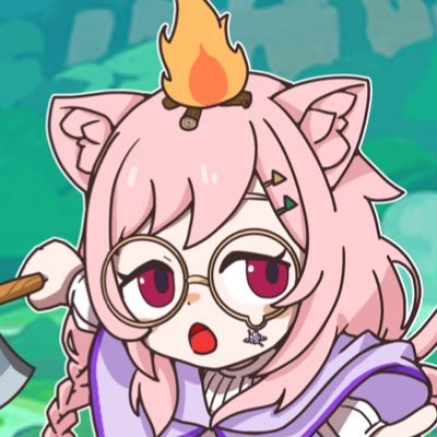 BONFIRELIT_chan's profile picture. 常冬の異世界から来た！焚き火大好き*̩̩̥焚き火猫VTuber*̩̩̥デビュー日2023/11/13*̩̩̥個人勢*̩̩̥イラストママ@rot_610*̩̩̥モデリングパパ@hashi_doko*̩̩̥ 🌸GTAさくら鯖→焚き火ディオネ(個人医)《FA等で一切のAI学習禁止》