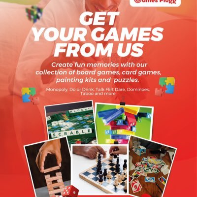 Your favorite games shop. We have in stock all board games and card games. We also sell Rackets!!