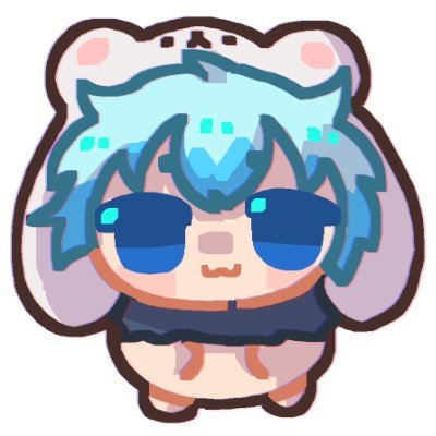 Hello, I am a large white chomk who wants cosy warm snuggles in cold weather. Profile pic by @404MONO