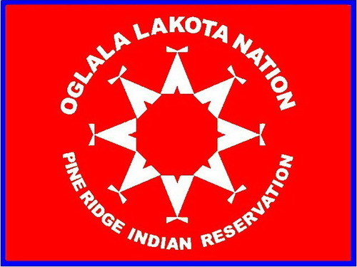 From the Oglala Lakota Nation on the Pine Ridge Indian Reservation.