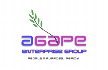 AgapeEnterprise's profile picture. Agape Enterprise Group’s culture was built on a simple premise: “People & Purpose. Period.” We train our team to be daring, be different, be impractical!!