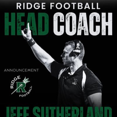 1_sutherland's profile picture. Head Football Coach Ridge High School Red Devils NJ