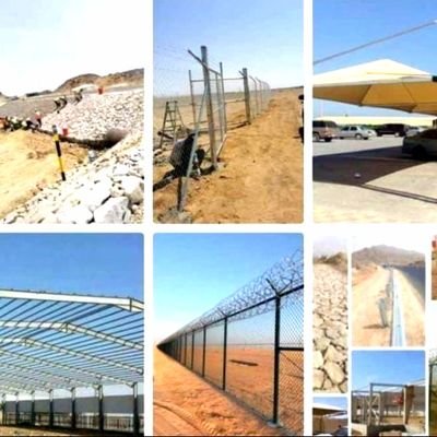 اعمل في مجال الحداده الهناقر والمضلات والسياجات الامنيه للمواقع الحكومية والمزارع والطرقات
