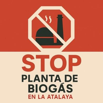 ¡EL BARRIO DE LA ATALAYA NO ES UN VERTEDERO! ⬜️🟦🟨
Email:stopbiogaslaatalaya@gmail.com
https://t.co/vPTbcHewkp