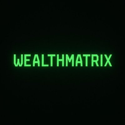 wealthmatrix_io's profile picture. 