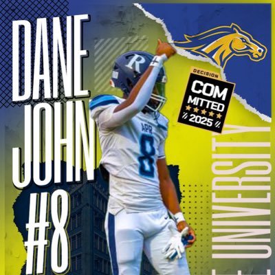| Co 2025 MLB/OLB 205Lbs 6’1 3.0 GPA Email:dane4519john@gmail.com HUDL: https://t.co/cAH1DsZIip