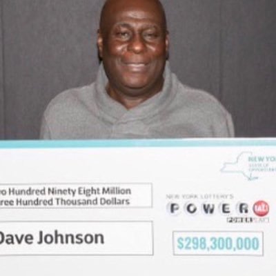 I’m Dave Johnson the winner of $298.3millions from powerball lottery, I am given out $30,000 to my first 2k followers