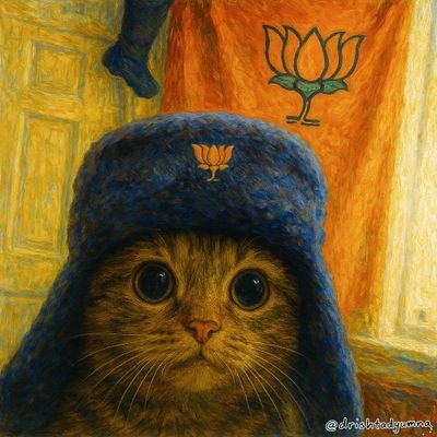 HinduKhajiit's profile picture. I translate Dharma for Gen alpha.
Satya rizz hai, Rizz Shiv hai, Shiv hee Sigma hai.
Satyam Shivam Sigmam🙏