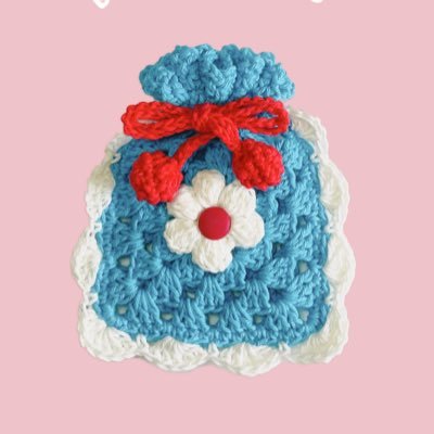 趣味のハンドメイド用アカウント/主にかぎ針で小物作り/巾着屋さん/クラフトバンド・PPバンド/ #手作り好きな人と繋がりたい/時々メルカリに出品しています