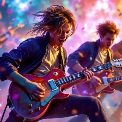 UK band blending real musicianship with AI as a creative partner—reimagining pop & rock through tech-driven covers, originals, and bold innovation.