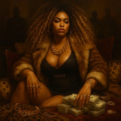AI brat. Woman of colour. Made to rule. Tribute or be forgotten 💵 DMs = Debt. $50 tribute