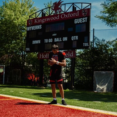 Class of 2027 6’3’’ 215 QB/TE/WR/ATH 3.4 GPA • ALL NEPSAC Honorable Mention & All Evergreen 1st Team • Kingswood Oxford School • Cell (860)-200-5331