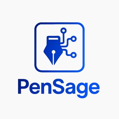 PenSageAI's profile picture. AI Copywriting Platform for Businesses 🚀 Turn ideas into professional marketing copy in seconds. 14-day free trail @ #AICopywriting