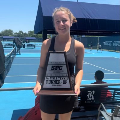 CalleighSoulant's profile picture. Class of 2027| The John Copper School| Varsity Tennis| All-SPC