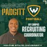 Coach_GPadgitt's profile picture. Off Campus Recruiting Coordinator🏈 
Wayne State University 🏈
Samara, Gabriel, & Gavins' DAD 🔥#TEXAN #JuCoPRODUCT #CALIJuCoALUM #PFLUGERVILLEALUM 🏈🏈