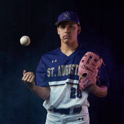 Kzbaseball2028's profile picture. Uncommitted | 2028 RHP | Saint Augustine HS | FB 85–86 | 4.0 GPA | San Diego, CA | kaydenzimmerman0@gmail.com