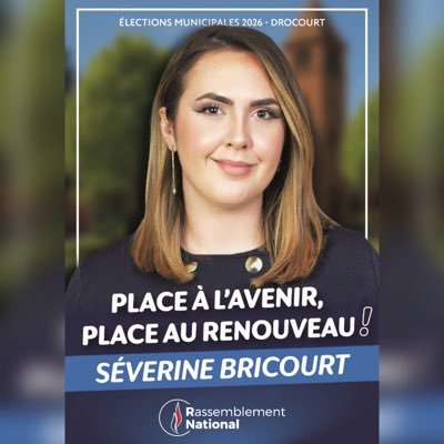 Severinebrt's profile picture. Candidate RN à Drocourt aux élections municipales 2026 | Diplômée d’un master en Droit | responsable RNJ62 11e circo 🇫🇷