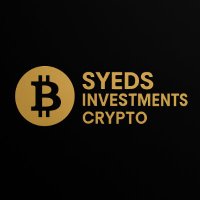 Syeds Investments Crypto (@syedscrypto) 's Twitter Profile