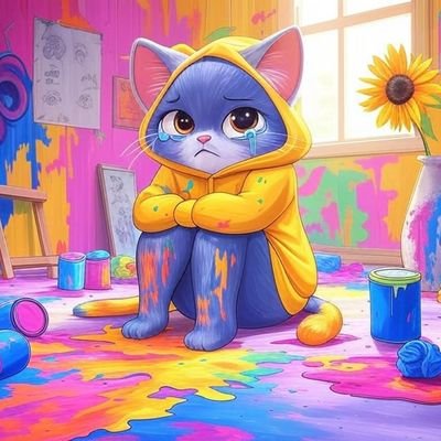 Whisker_Dreams's profile picture. Emotional #digital art with animal 🩵 characters | Every #NFT tells a 📔story | Helping homeless animals 🐾