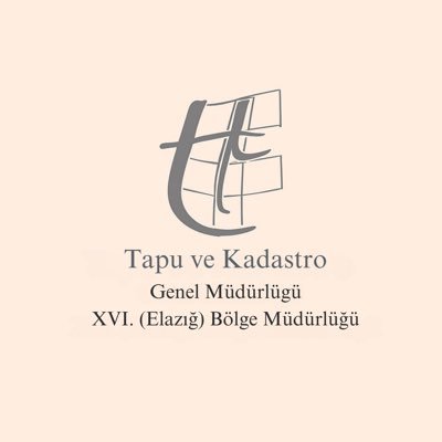 tkgm16bm's profile picture. Tapu ve Kadastro XVI. Bölge Müdürlüğü (Elazığ-Malatya-Bingöl-Tunceli) Bilgilendirme Hesabı