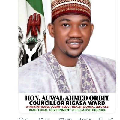 Elected Council Member, Rigasa Ward,Igabi local Government Area kaduna state