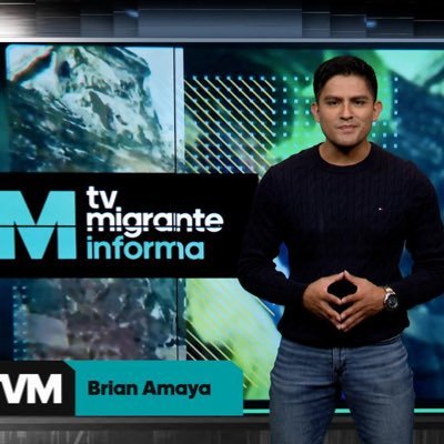 Colaborador y presentador de noticias en @tvmigrante 🗓️Martes y jueves ⏰16:30h 📺14.3