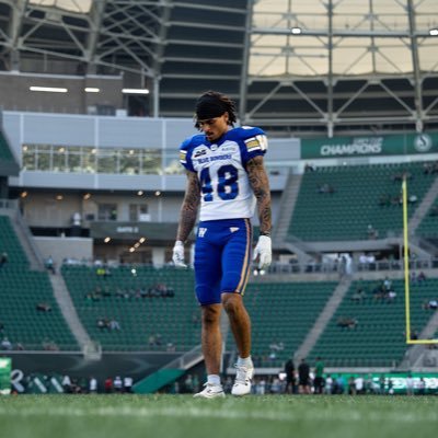 Momma 🏈Of #48 - Winnipeg Blue Bombers Trey Vaval - God Is Good , Always Good, Blessed ❤️🙏🏻