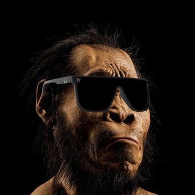 javanese_men's profile picture. Pithecanthropus erectus | The 1st ancient human discovered on the island of Java, Indonesia.