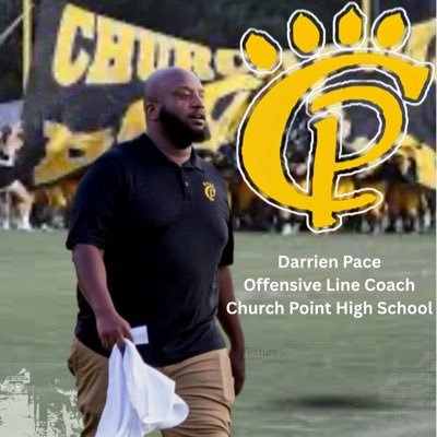 Man of God. Married. Offensive Line Coach at Church Point High . Physical Ed. Southern Miss Alumn 🟡⚫️