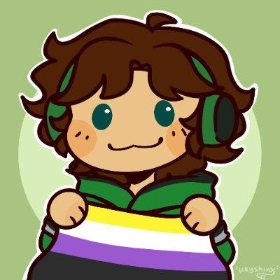 Tommy33310's profile picture. * They/Them
* @BlockWarsEvent Host & Developer
* J'aime les jeux vidéos.

* Profile Picture by @keyshinx
* Birthday: Oct. 24th