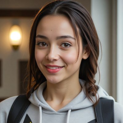 MarcelleIria's profile picture. Six-fingered AI girl