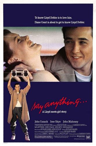 To know Lloyd Dobler is to love him. Diane Court is about to know Lloyd Dobler.