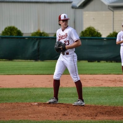 carsonyoung023's profile picture. RHP | 6’1” 200lbs | 3.7 GPA | @baseball_Bethel