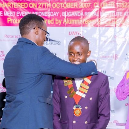 President of @buganda_royal, minister of information, Publicity Of Buyondo zone and NRM diehard and served as the interact students representative