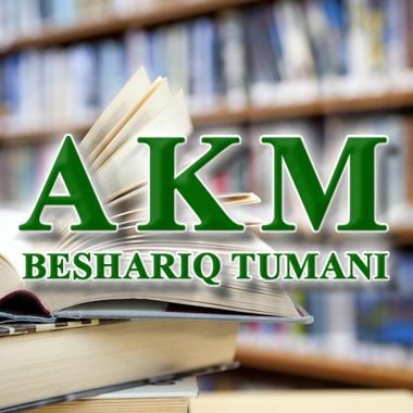 Farg'ona viloyati, Beshariq tumani axborot-kutubxona markazi rasmiy kanali.
🏘Manzil:
Beshariq shahri, Buloqboshi MFY, 10-uy.