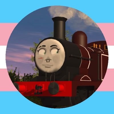 just a silly trans girly who likes trains and drawing. Banner by DPK