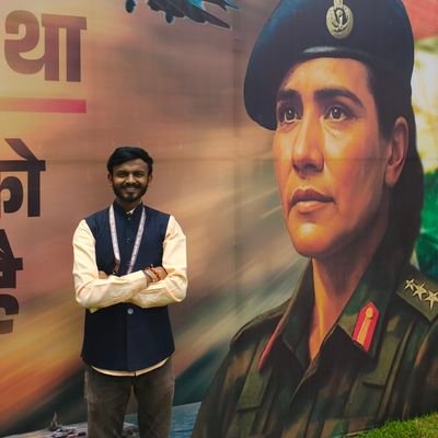 National Co-convener Central University Works,NEC Member @abvpvoice|
|स्वस्मै स्वल्पं समाजाय सर्वस्वम्|🚩