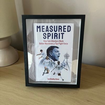 #BWFC / Guinness Enthusiast / Self Titled Bolton Wanderers Historian / Published Author of Measured Spirit