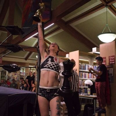 she/her🏳️⚧️
Wrestler&Ref - Book me!
2023&2024 QWI Nominee
Student at Stoner U
6/13 Lucha Libro
6/14 Full Queer
6/21 UGWA