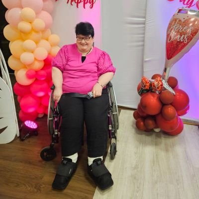 juliehall46's profile picture. I was born with Cerebral Palsy. I am in a Wheelchair. But I have never let my Disability Stop me!!!! I just have to do things differently!!!!