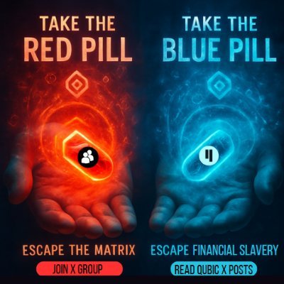 Escape_Matrix_Q's profile picture. Escape the Matrix with Qubic ⬇️

Main account ➡️ https://t.co/MstIvPsIJM