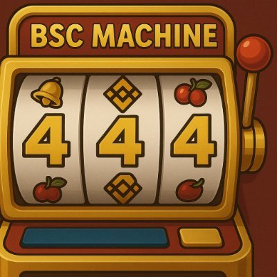 444SLOTMACHINE's profile picture. 444 -BSC MACHINE