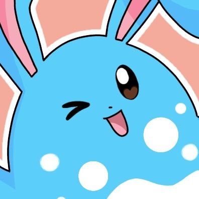 the_azumarill's profile picture. aqua rabbit pokemon | adamant huge power belly drum | steel + poison dni... | admin: @kyriiwashere