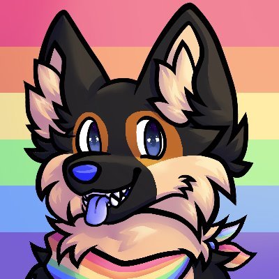 astro_the_floof's profile picture. Lvl 20 | gay dog | building automation commissioner | taken by the lovely @ember_doggo