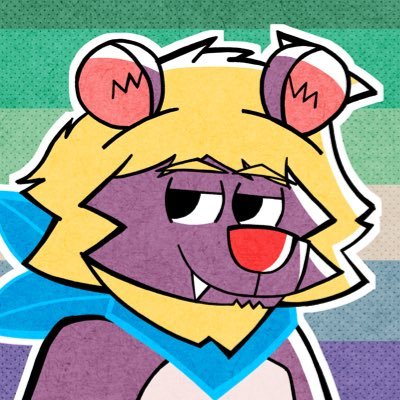 RabbiWolf_art's profile picture. Furry, Illustrator/Animation Artist in training! 🦨🕎🏳️‍🌈🌟 | support human artists!! | currently working on personal projects | hope ya’ll are doing good 😌