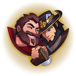 Daily posting of Twisted fate & Graves from League of Legends, either with each other or solo.