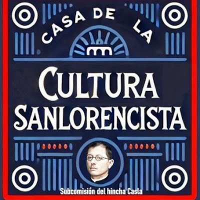 Cuenta dedicada a promover las actividades en la Casa de la Cultura Sanlorencista.